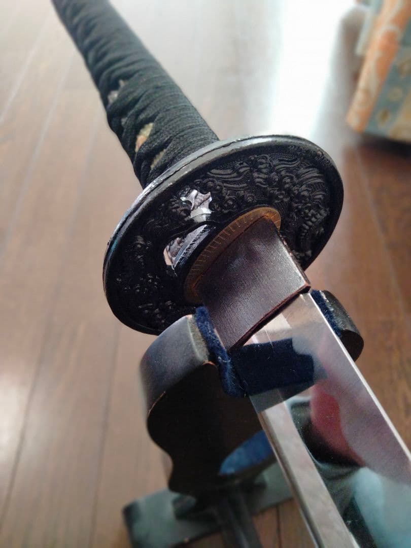 模造刀 上黒石目 大刀 龍雲の図