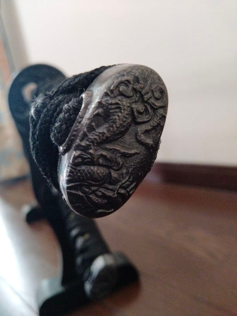 模造刀 上黒石目 大刀 龍雲の図