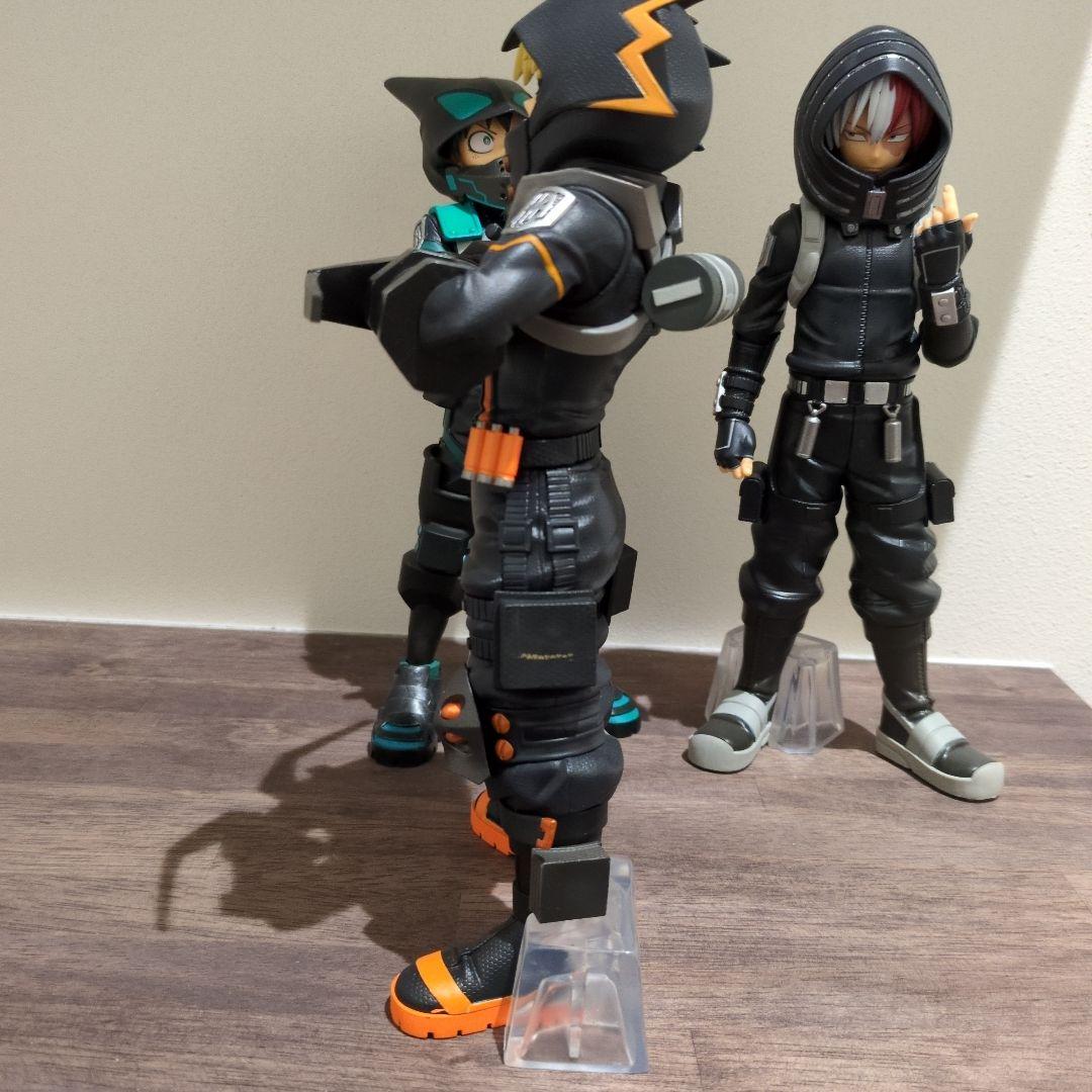 ヒロアカ　一番くじ　WORLD HEROES‘ MISSION3体セット