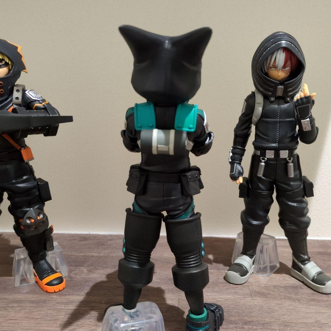 ヒロアカ　一番くじ　WORLD HEROES‘ MISSION3体セット