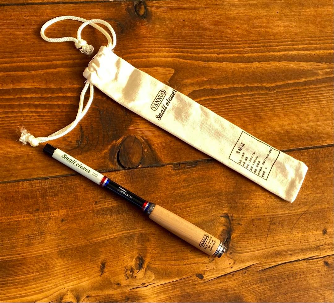 釣り竿セット　小物釣り竿　タナゴ竿　仕掛け180cm ウッドグリップ　仕掛け巻き