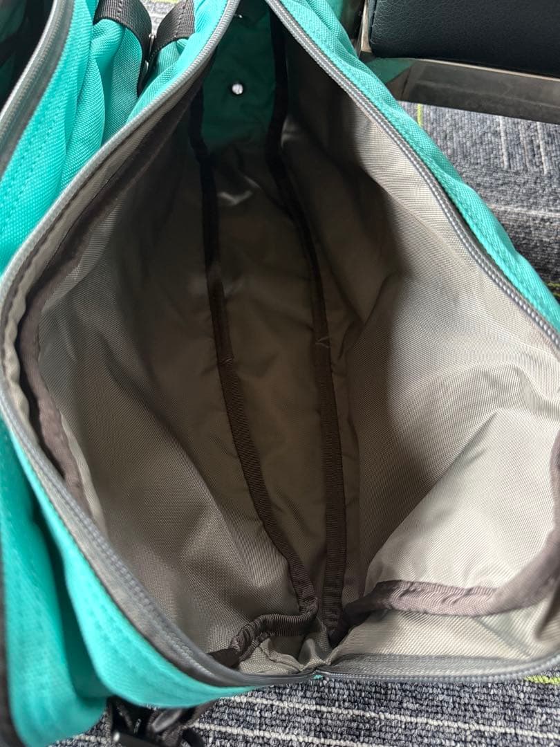 ブリーフィング　セパレート シューズ ケース エコ キャンバス ミント ブルー