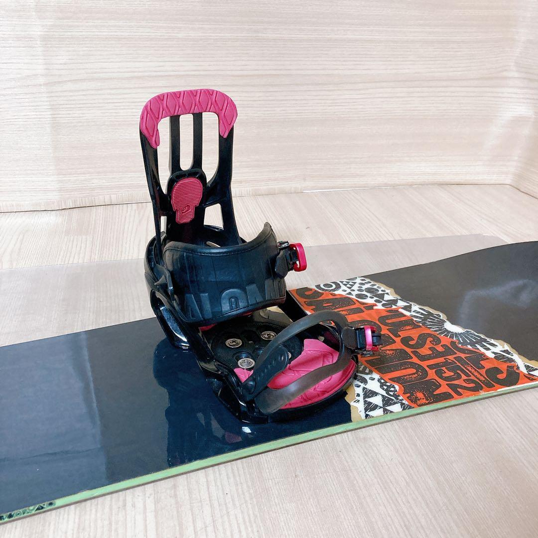 サロモン SALOMON PULSE スノーボード 152 M ビンディング