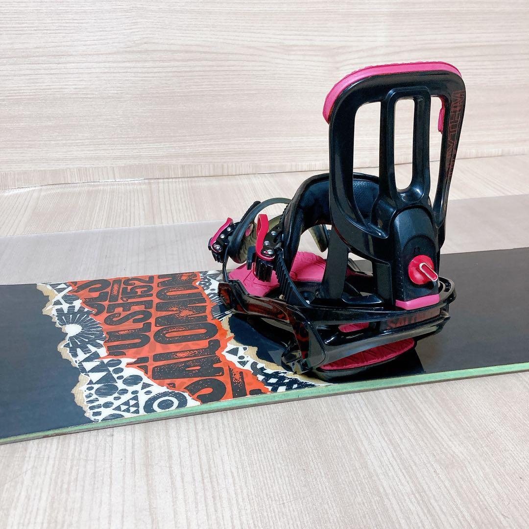 サロモン SALOMON PULSE スノーボード 152 M ビンディング