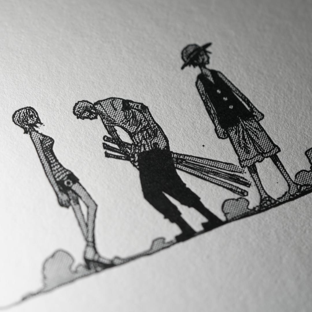 One Piece The Press「人の夢」 16/20 マンガアート