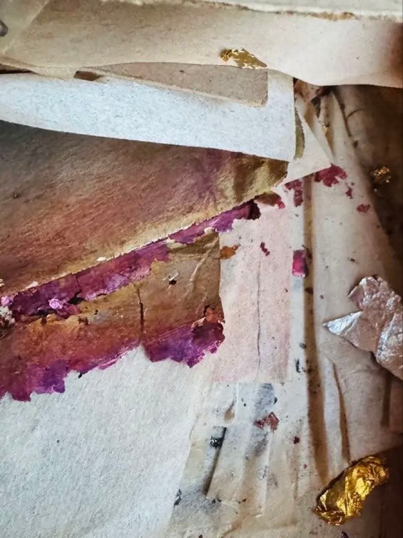 金箔 銀箔　赤箔　青箔セット