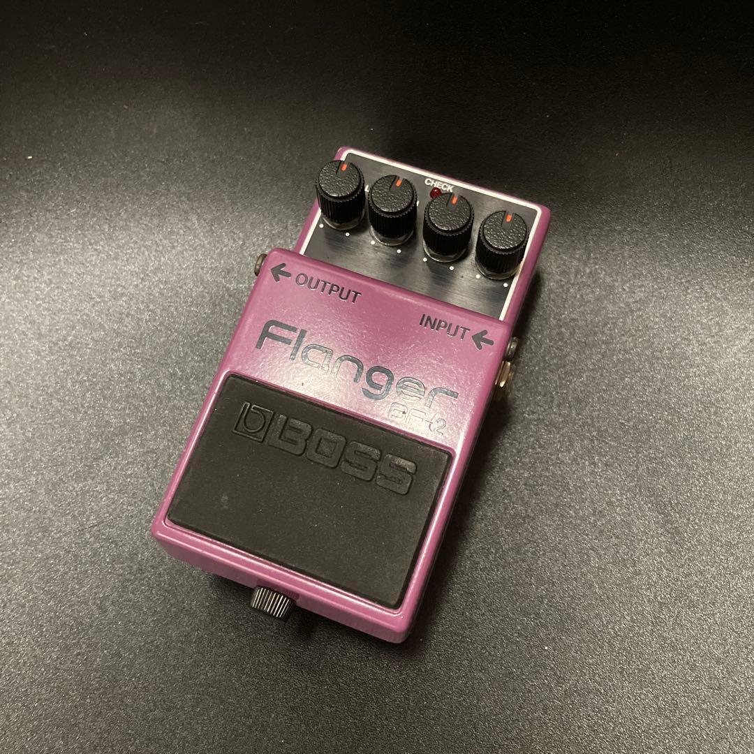 BOSS Flanger BF-2 日本製、PSAアダプター使用可