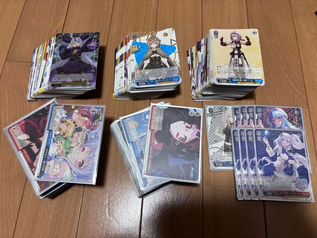 ヴァイスシュヴァルツ　ホロライブ　まとめ売り　RR以下セミ4コン