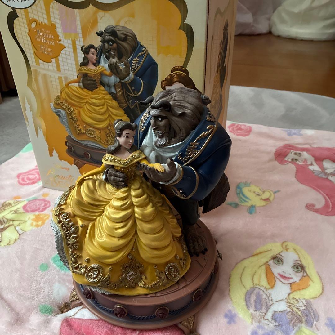 ⭐️最終価格⭐️美女と野獣　フィギュア　オルゴール　限定品