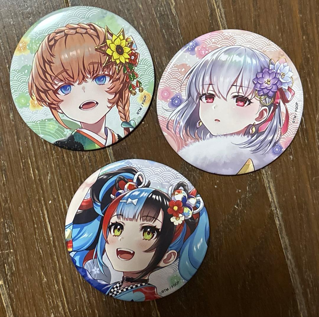 C99 Fate/Grand Order 森倉円描き下ろしイラスト使用 缶バッジ