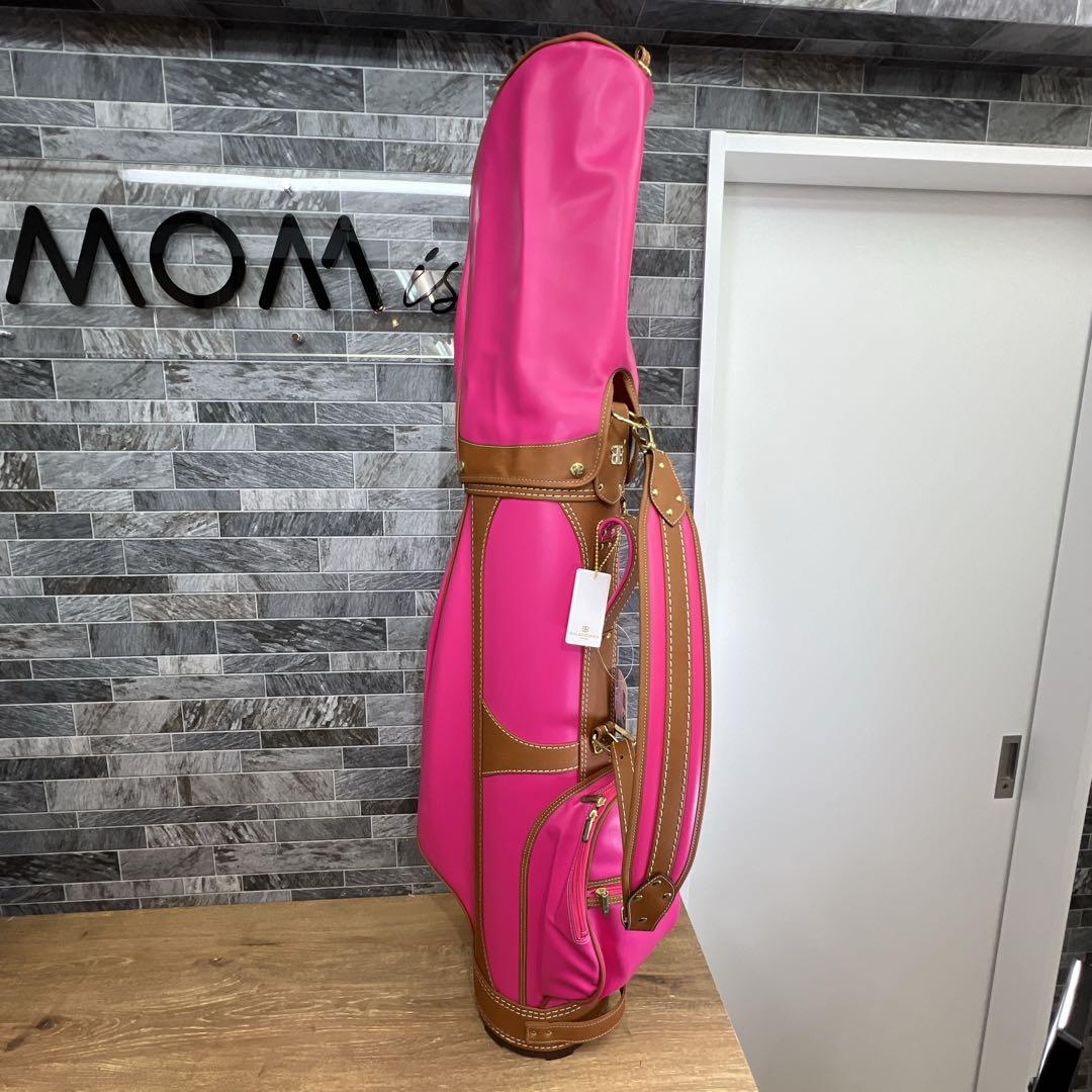 【新品】BALENCIAGA　バレンシアガ　ゴルフバッグ　ピンク　小さめ　計量
