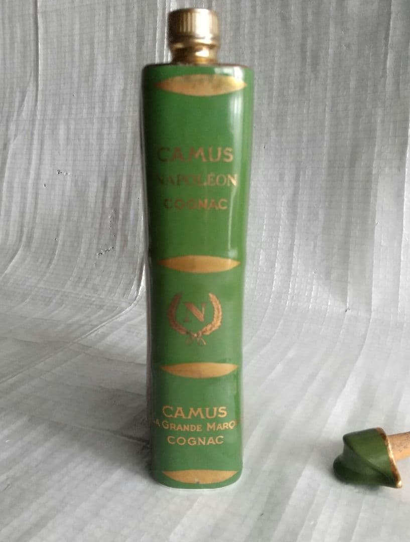 古酒 カム ナポレオン ブック グリーン 700ml 40度 セラミックボトル