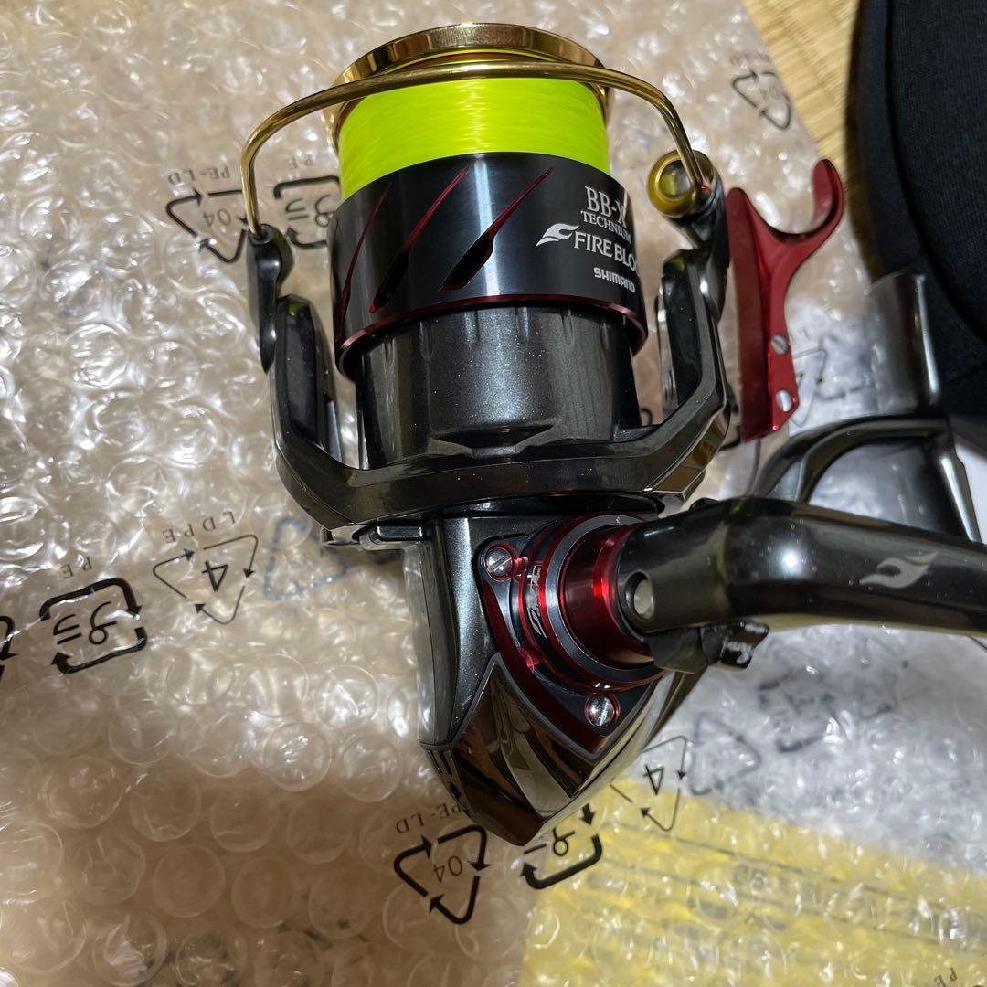 シマノ19BBX テクニウムファイアブラッドC3000DXG S 左ハンドル
