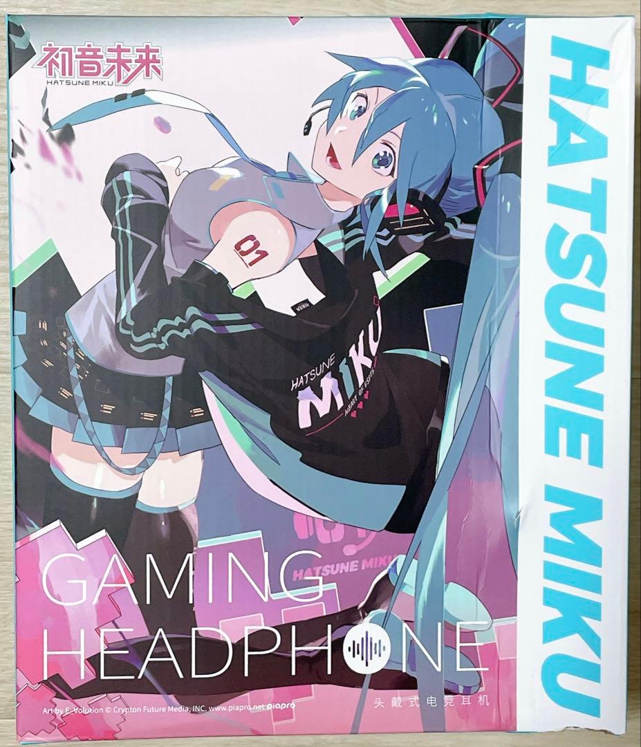 初音ミク　イヤホン　ヘッドフォン　ヘッドホン　ヘッドセット