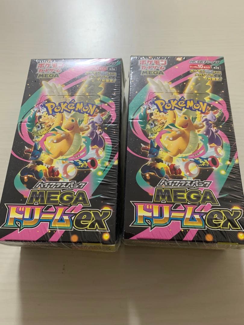 ポケモンカード MEGAドリームex 2個セット