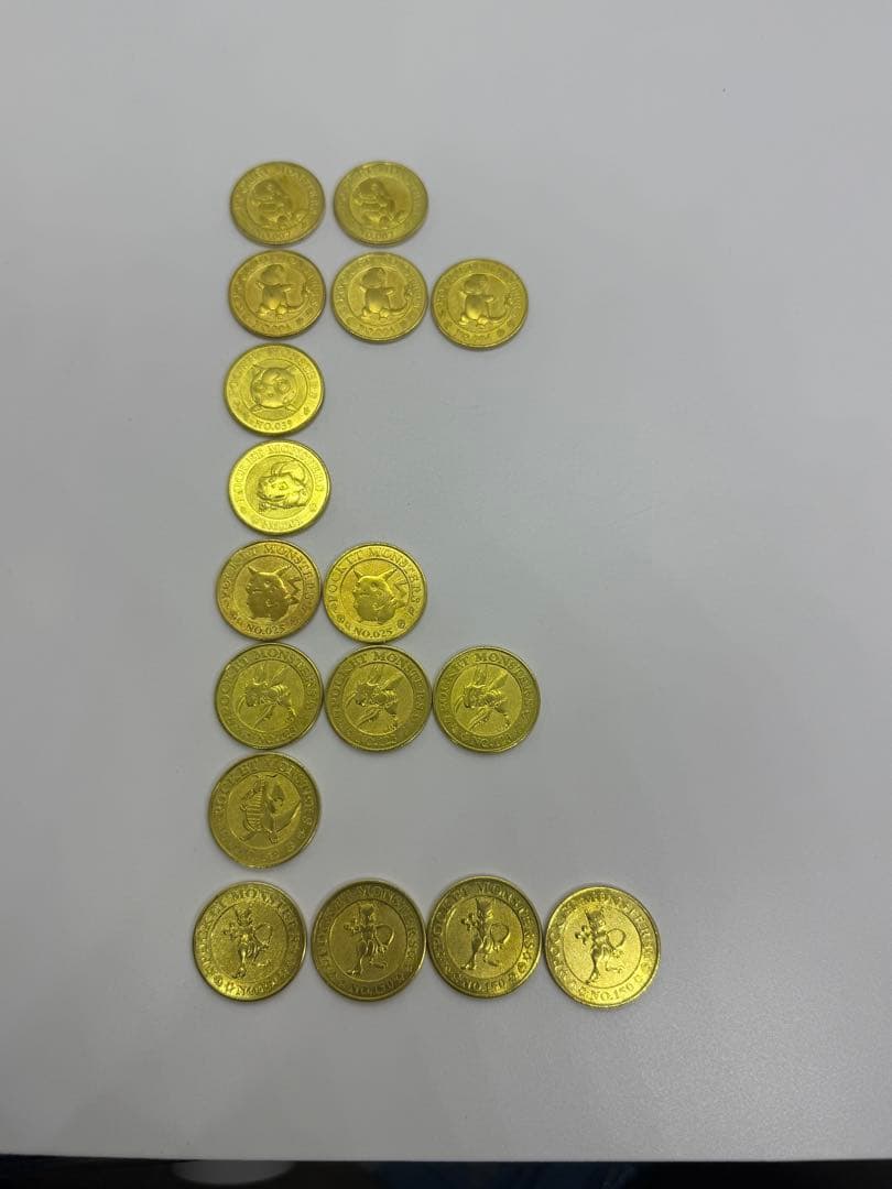 激レア バンプレスト ポケモン メダルゲーム 　BANPRESTO 17枚