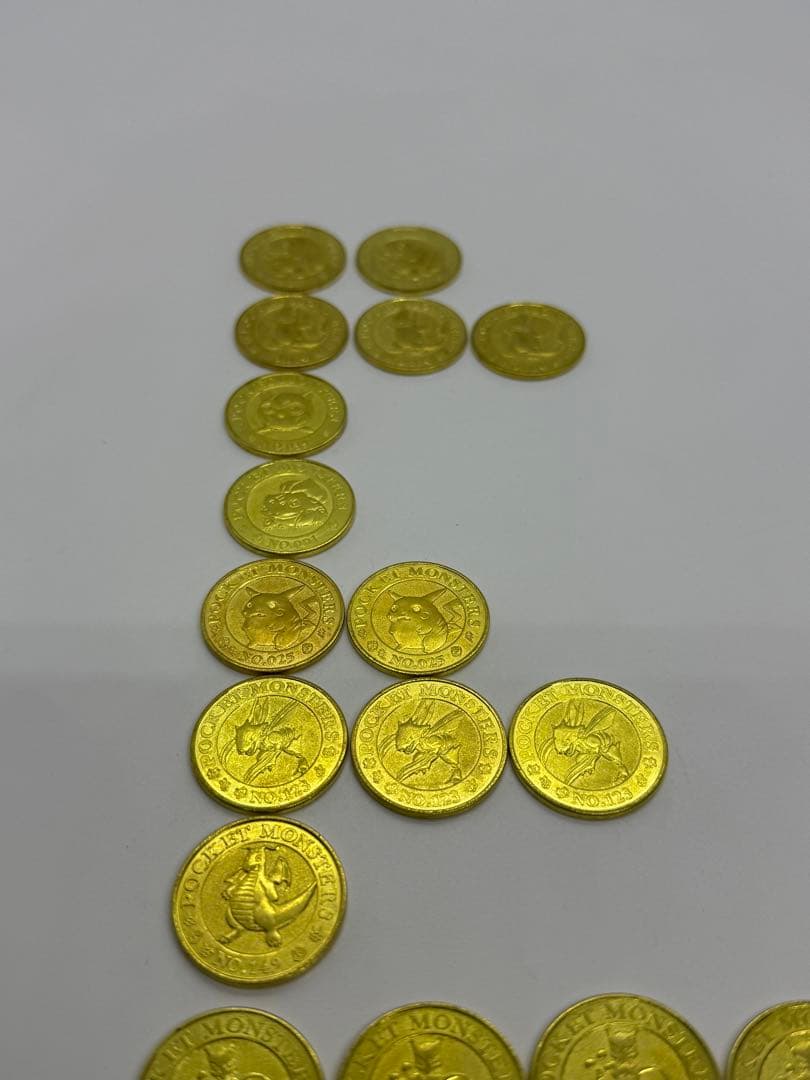 激レア バンプレスト ポケモン メダルゲーム 　BANPRESTO 17枚