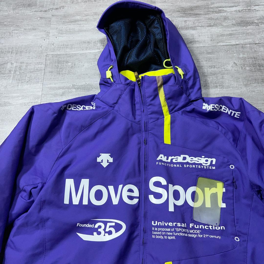 デサント×mobus ムーブスポーツ スキーウェア メンズL セットアップ 上下