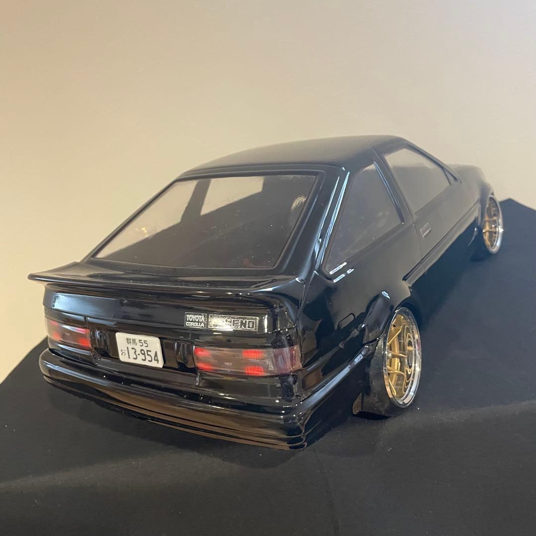 トヨタ　レビン86　ドリフト　1/10 ラジコン　ボディ　トレノ 85