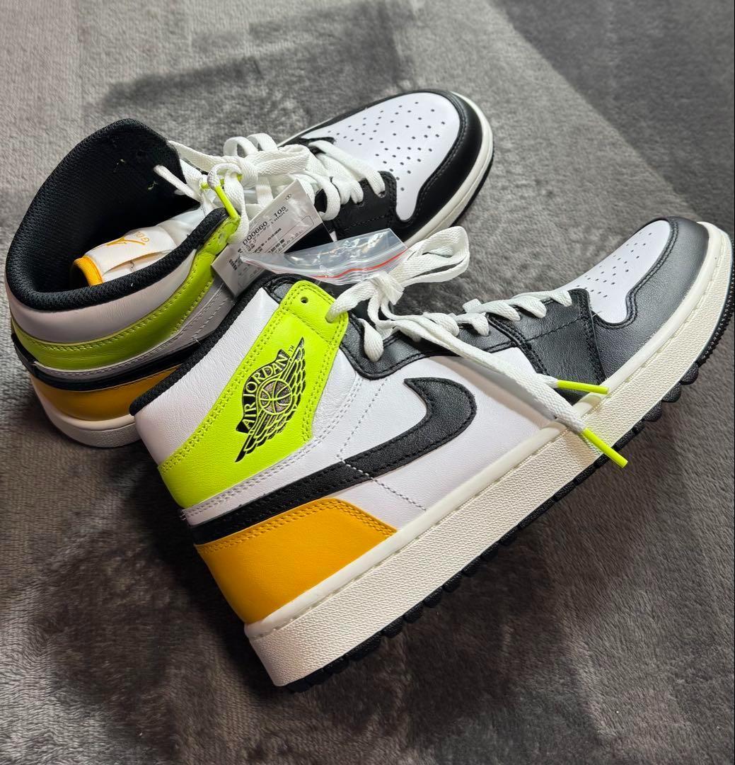 N新品 25.0cm ナイキ エアジョーダン1 ゴルフ DQ0660-105