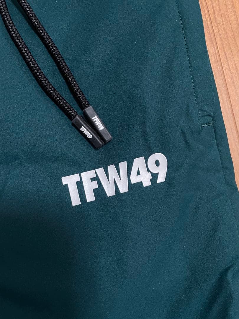 定価3.9万　TFW49 VW PANTS グリーン　S ゴルフ　防寒　フリース