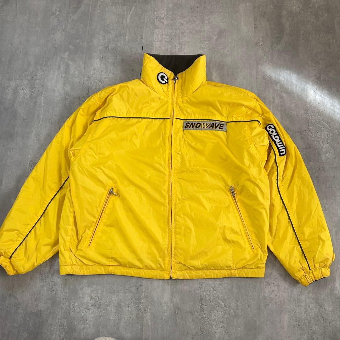 C7 GOLDWIN スキーウェア 上下セット インナー付 赤 メンズ L-XL