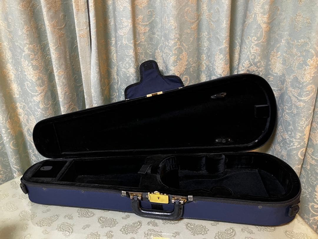 スーパーライト　バイオリン　ケース　ネイビー系
