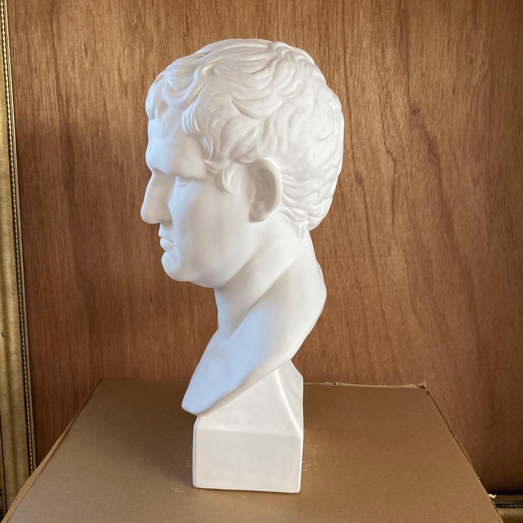 石膏像　アグリッパ　西洋彫刻　 重さ7.3kg 高さ59cm 幅32cm