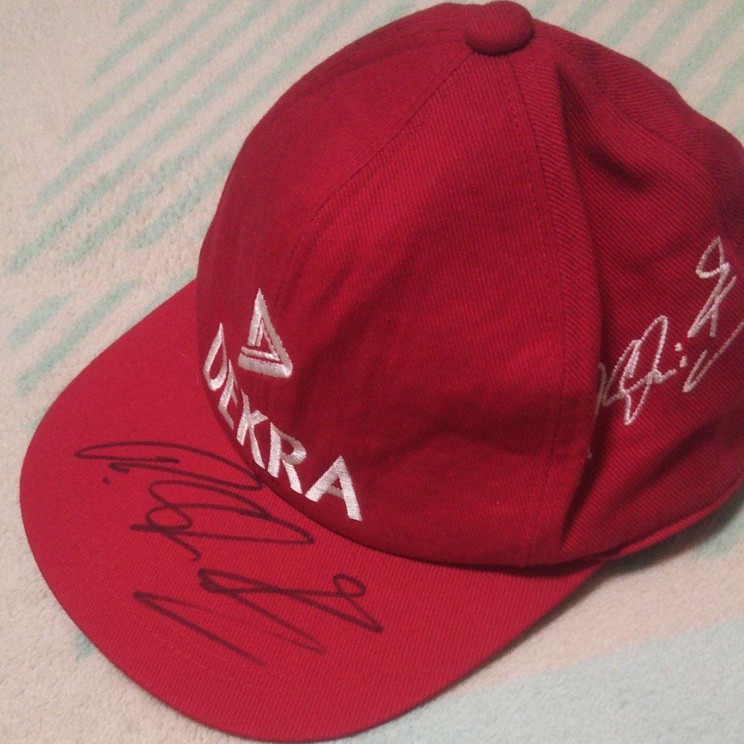 96'ラルフシューマッハ サイン入りデクラキャップ