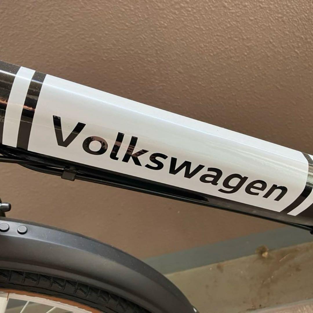【美品】奈良〜関西圏引き渡し　20インチ フォルクスワーゲン　ブラック　自転車