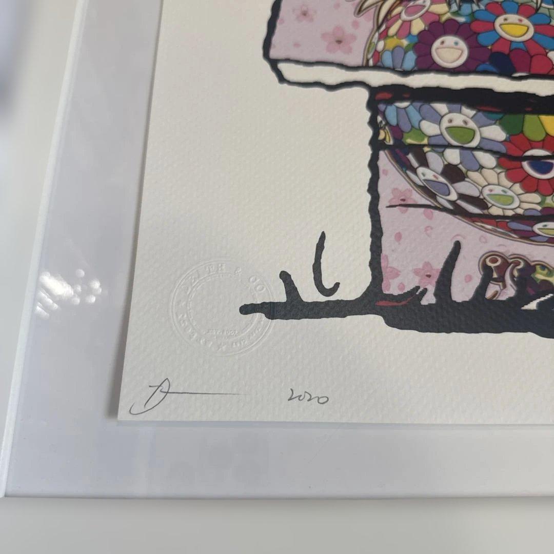 DEATH NYC 現代アートポスター　世界100枚限定　スヌーピー　村上隆