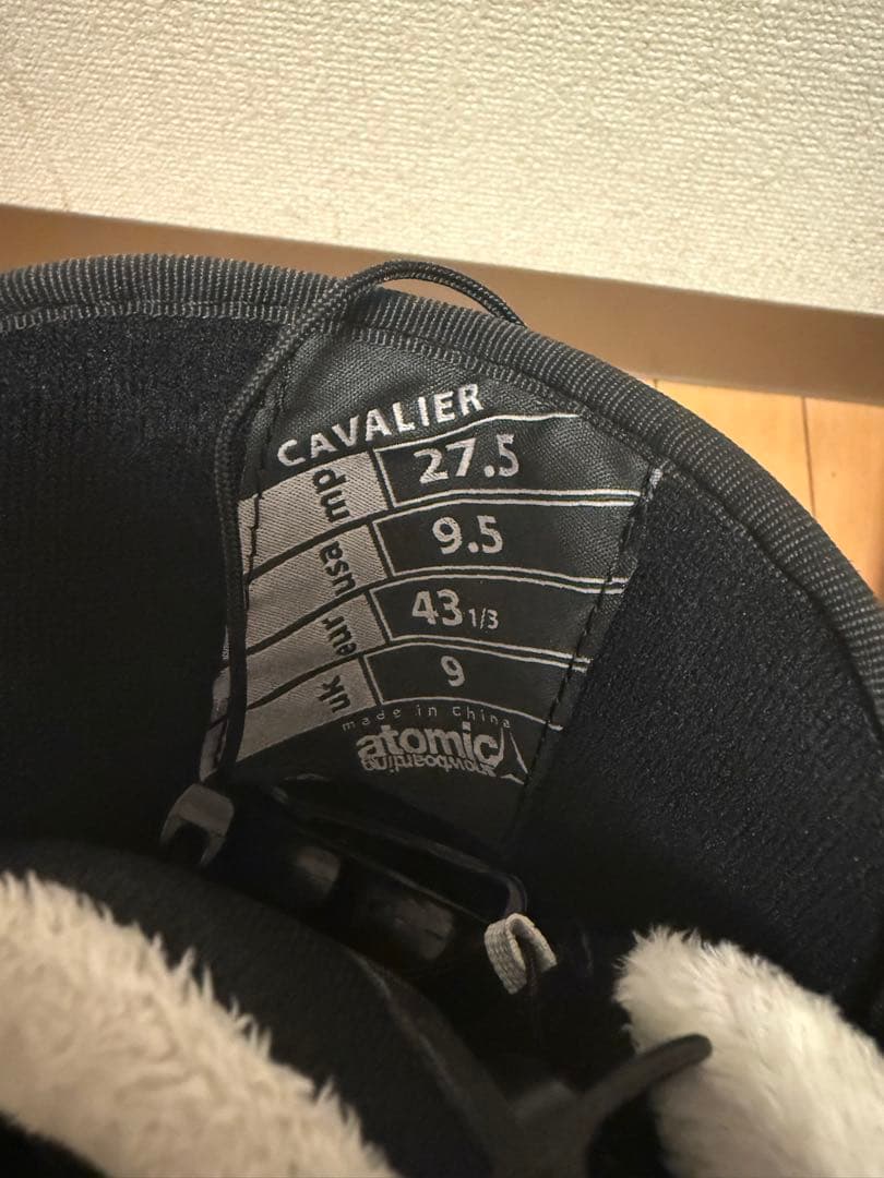 Atomic スノーボードブーツ 27.5cm CAVALIER 黒白