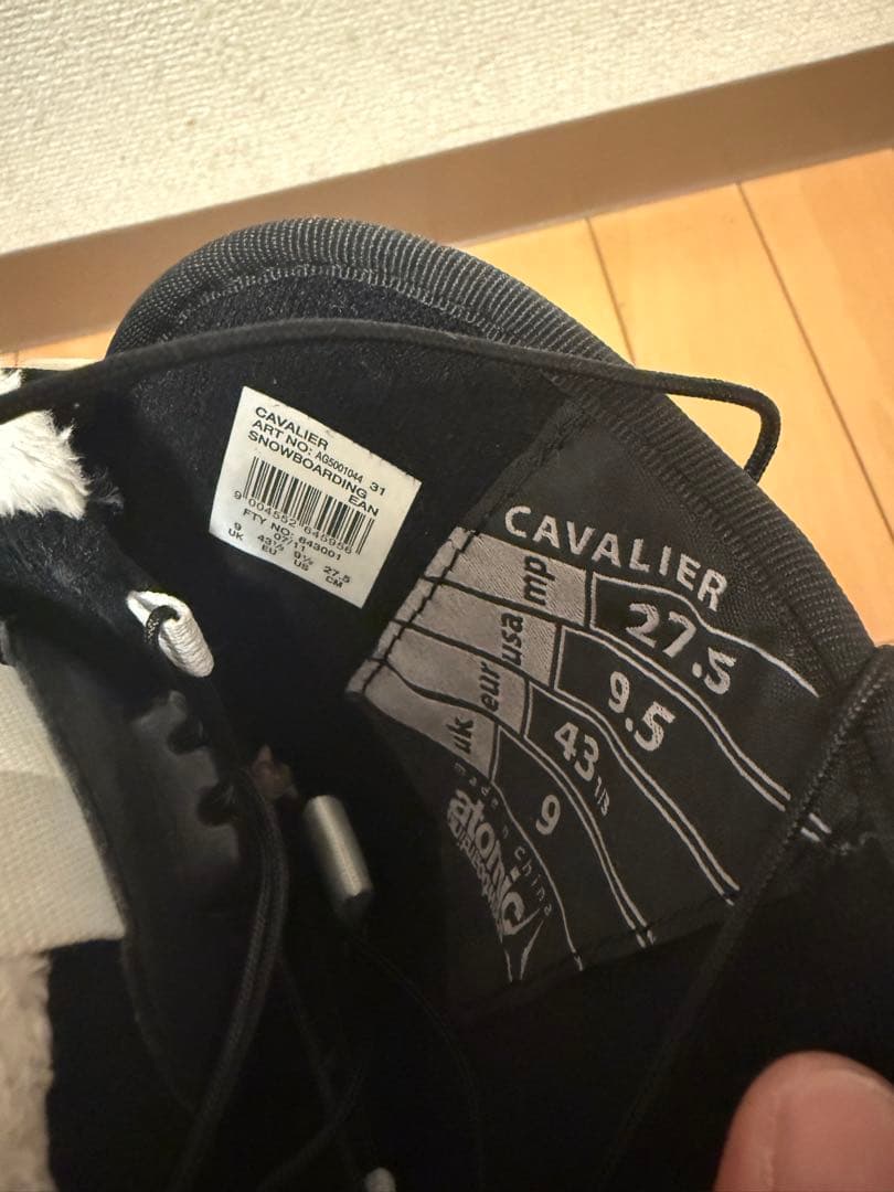 Atomic スノーボードブーツ 27.5cm CAVALIER 黒白