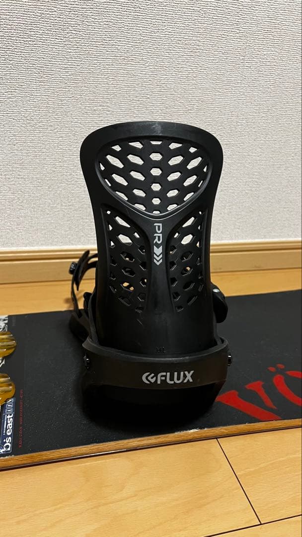 Völkl スノーボード ブラック FLUX PRビンディング付き