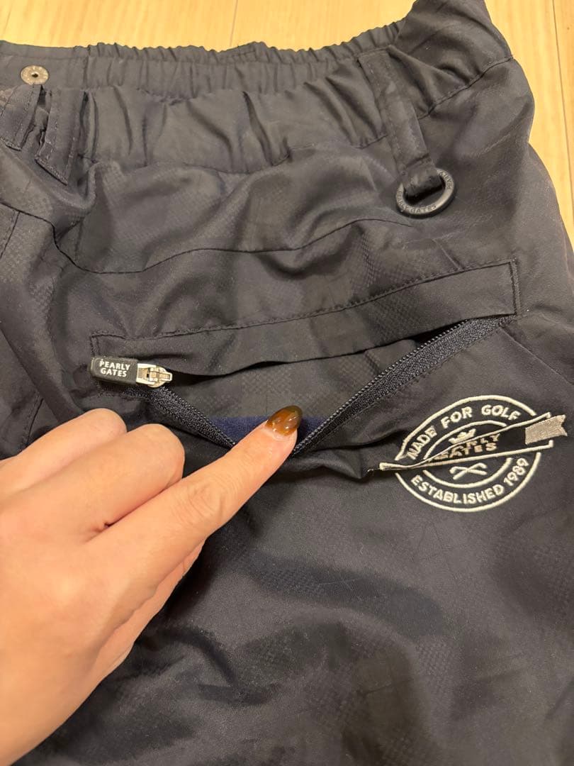 PEARLY GATES タフレックス×サーモトロンストレッチ　パンツ　蓄熱M