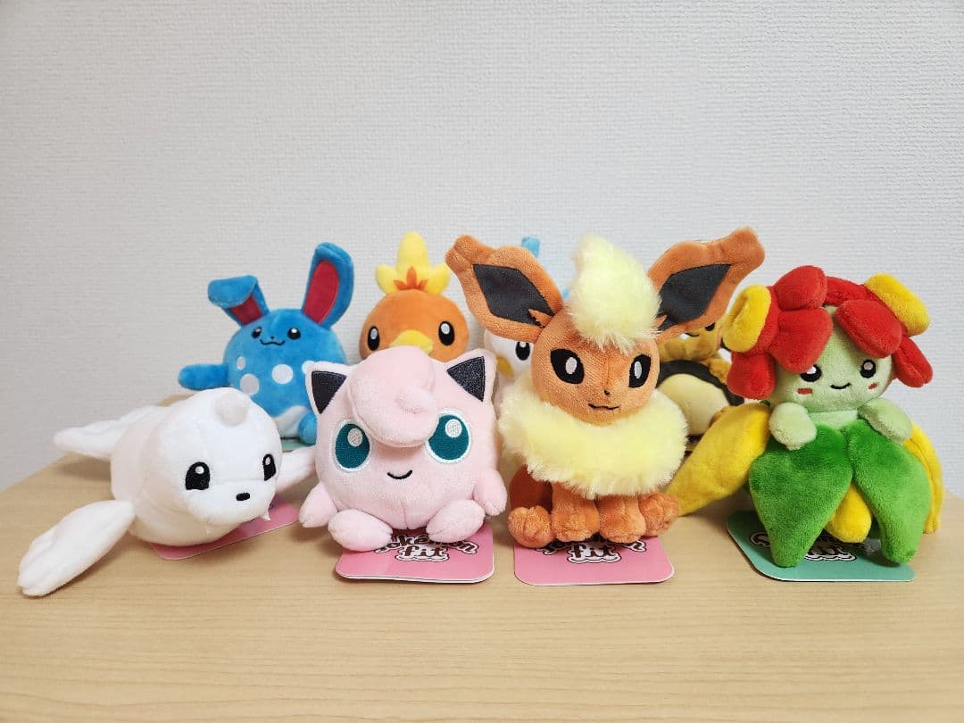 ポケモンセンター Pokémon fit ぬいぐるみ 新品タグ付き 8点セット