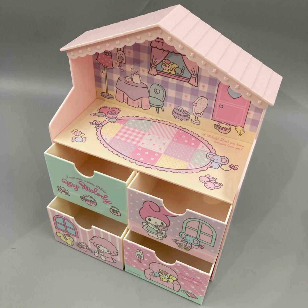 ★マイメロ サンリオ Sanrio マイメロディ おうち形プラチェスト