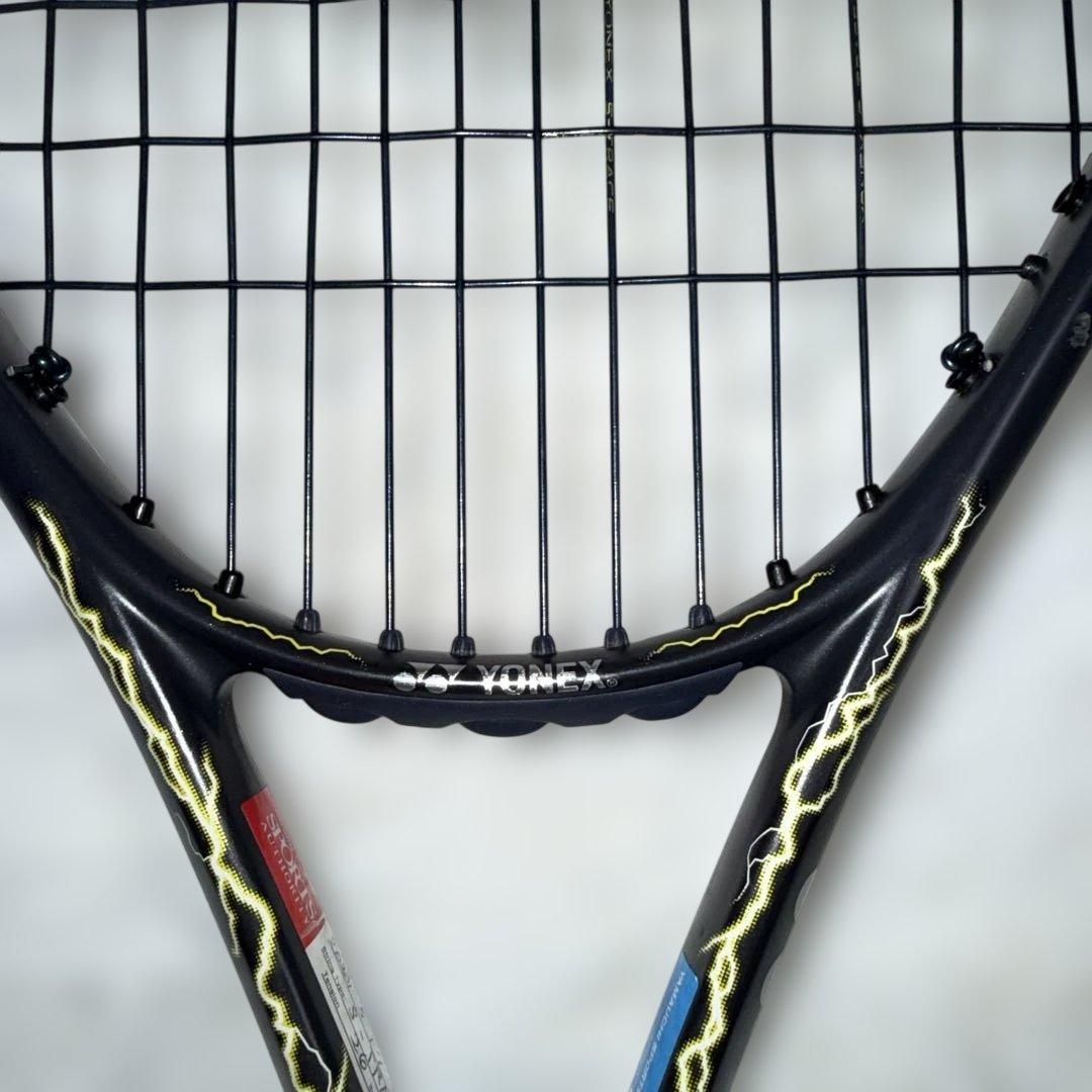 美品 ソフトテニスラケット ボルトレイジ70s YONEX ブラック/イエロー