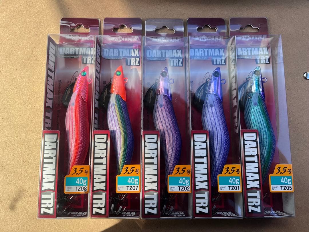 ロ*ト様 DARTMAX TRZ 3.5号 40g ルアー 人気カラーセット