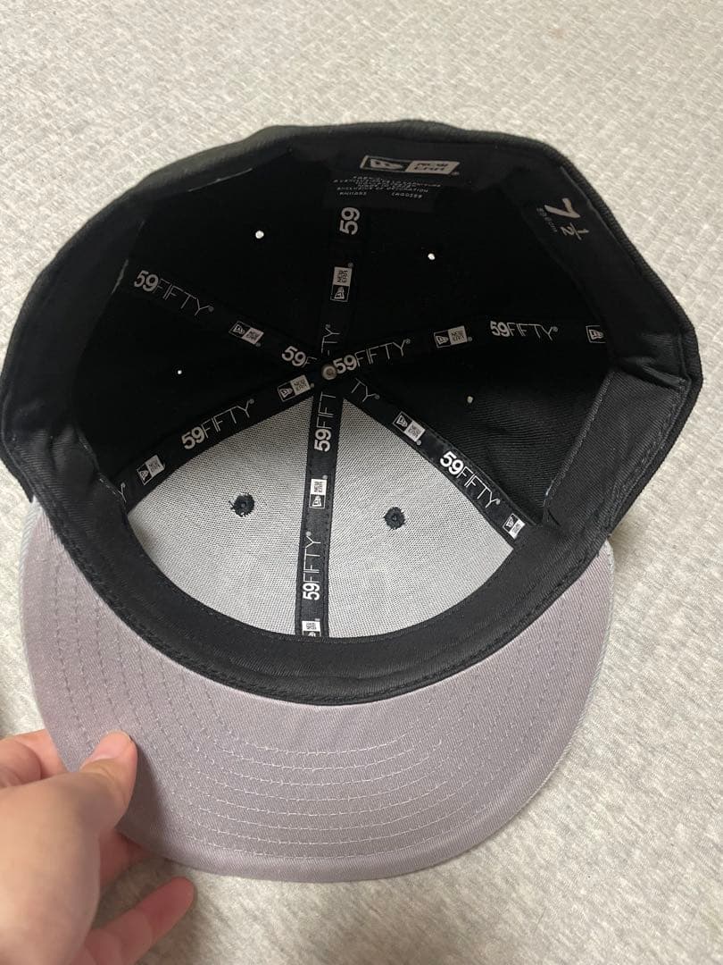 RAIDERS キャップ ブラック グレー LV