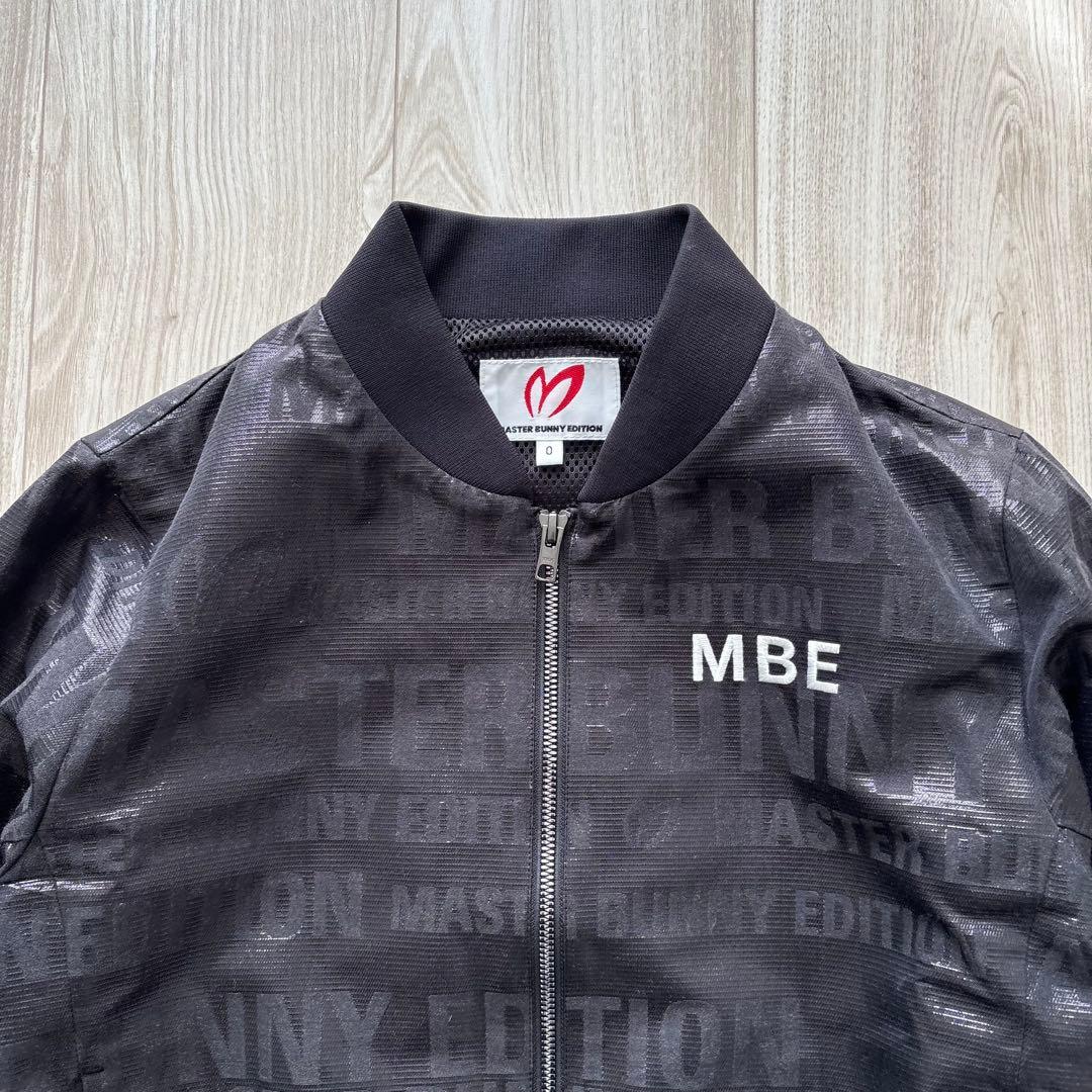 【極美品】マスターバニーエディション ブルゾン 光沢 ラメ ブラック 0 S