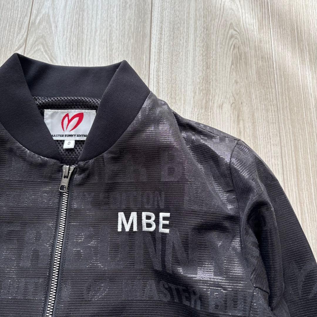 【極美品】マスターバニーエディション ブルゾン 光沢 ラメ ブラック 0 S