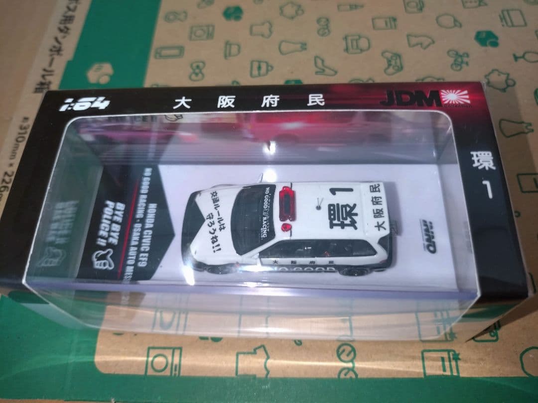 イノモデル 1/64 シビック NO GOOD RACNG 大阪オートメッセ