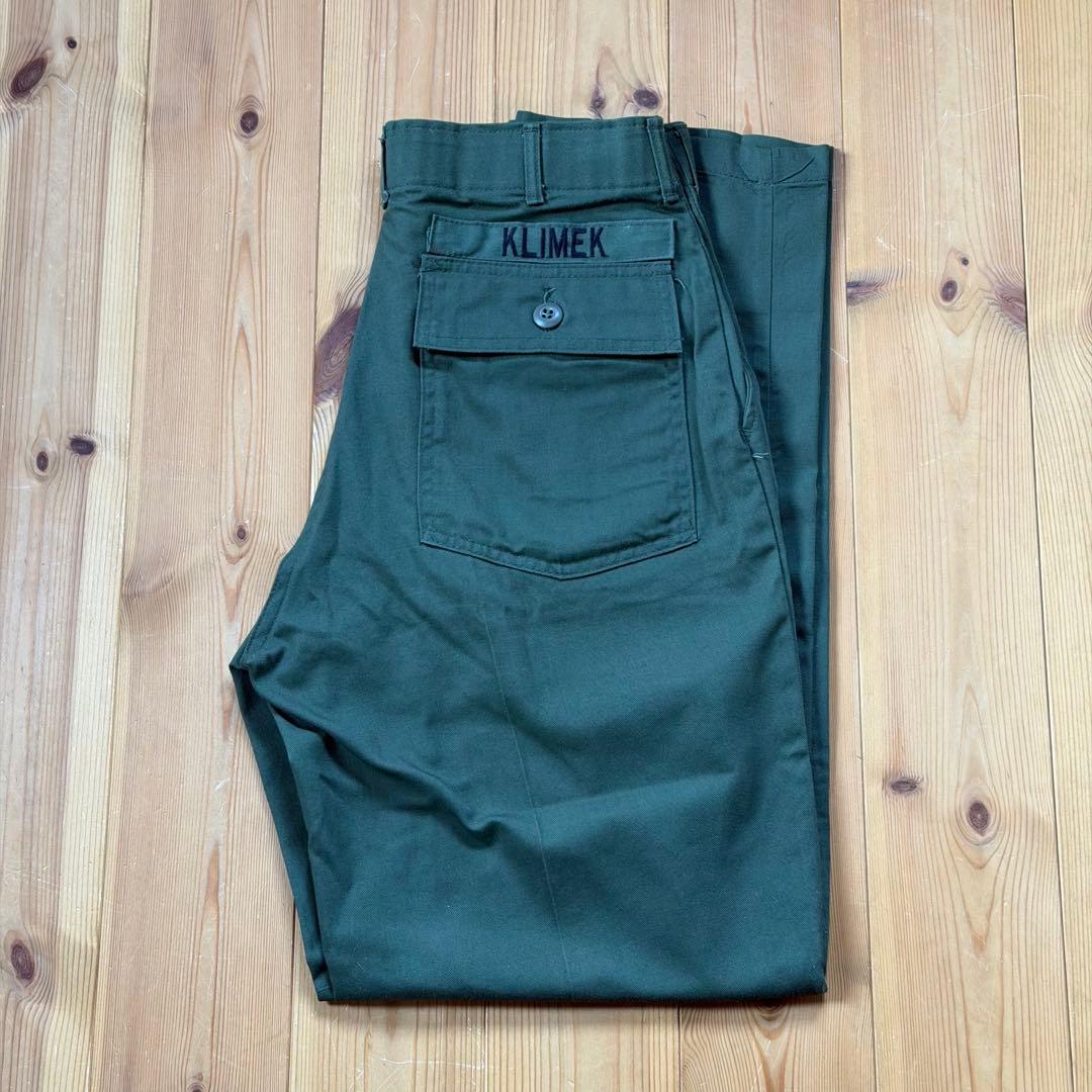 米軍実物 ユーティリティ トラウザース OG-507 32×31