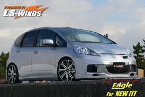 LS製GEフィット前期イーグルエアロ3点セット