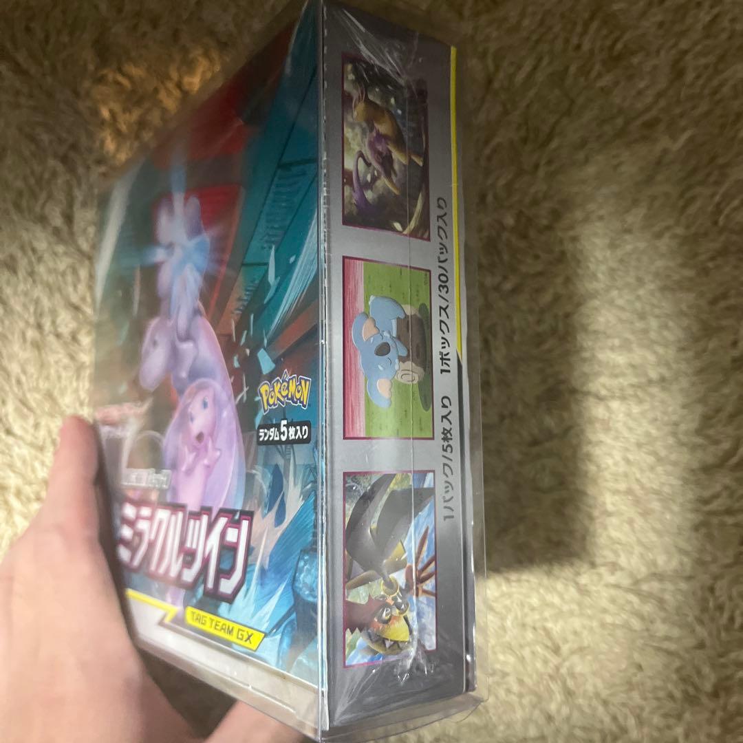 【最終値下げ シュリンク付き未開封box】ポケモンカードゲーム ミラクルツイン