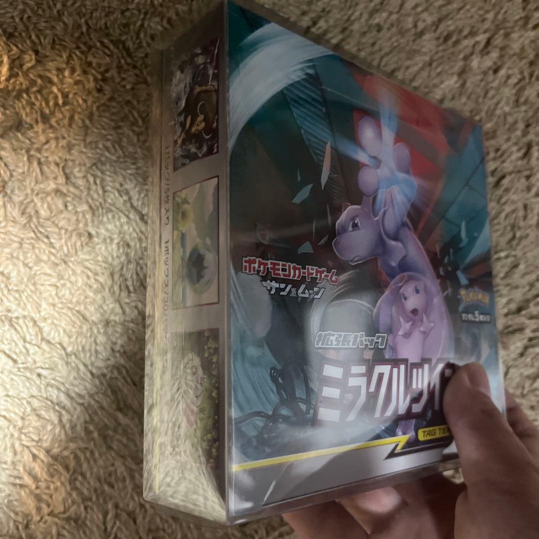 【最終値下げ シュリンク付き未開封box】ポケモンカードゲーム ミラクルツイン