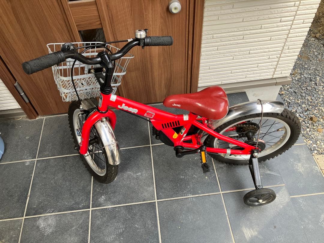 Jeep 幼児用自転車 赤
