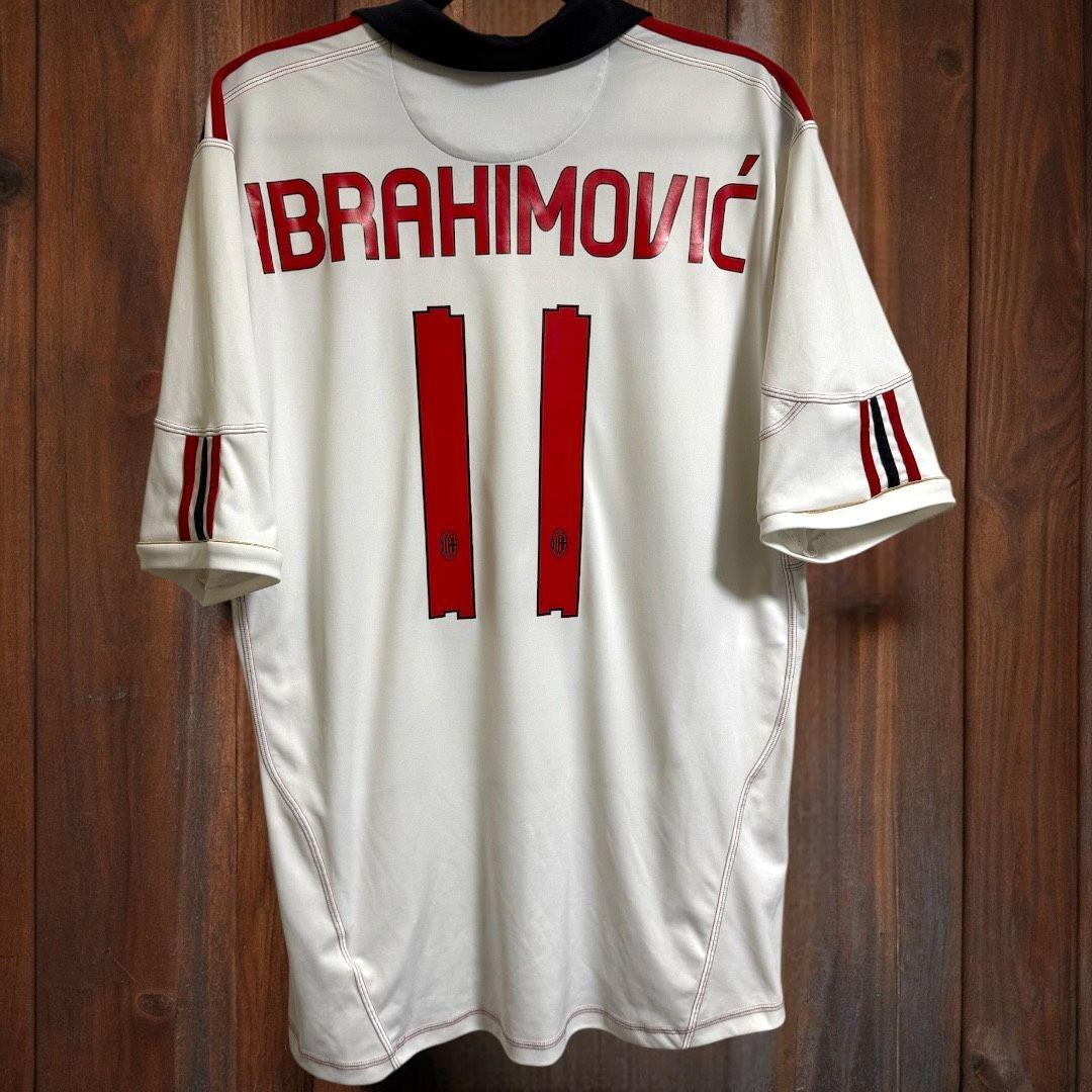 「正規品」ACミラン 10/11 アウェイ イブラヒモビッチ ユニフォーム