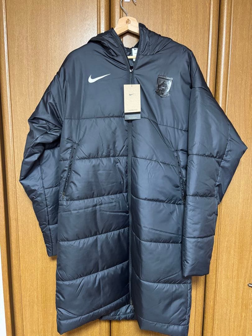 Nike フード付きダウンベンチコート Lサイズ